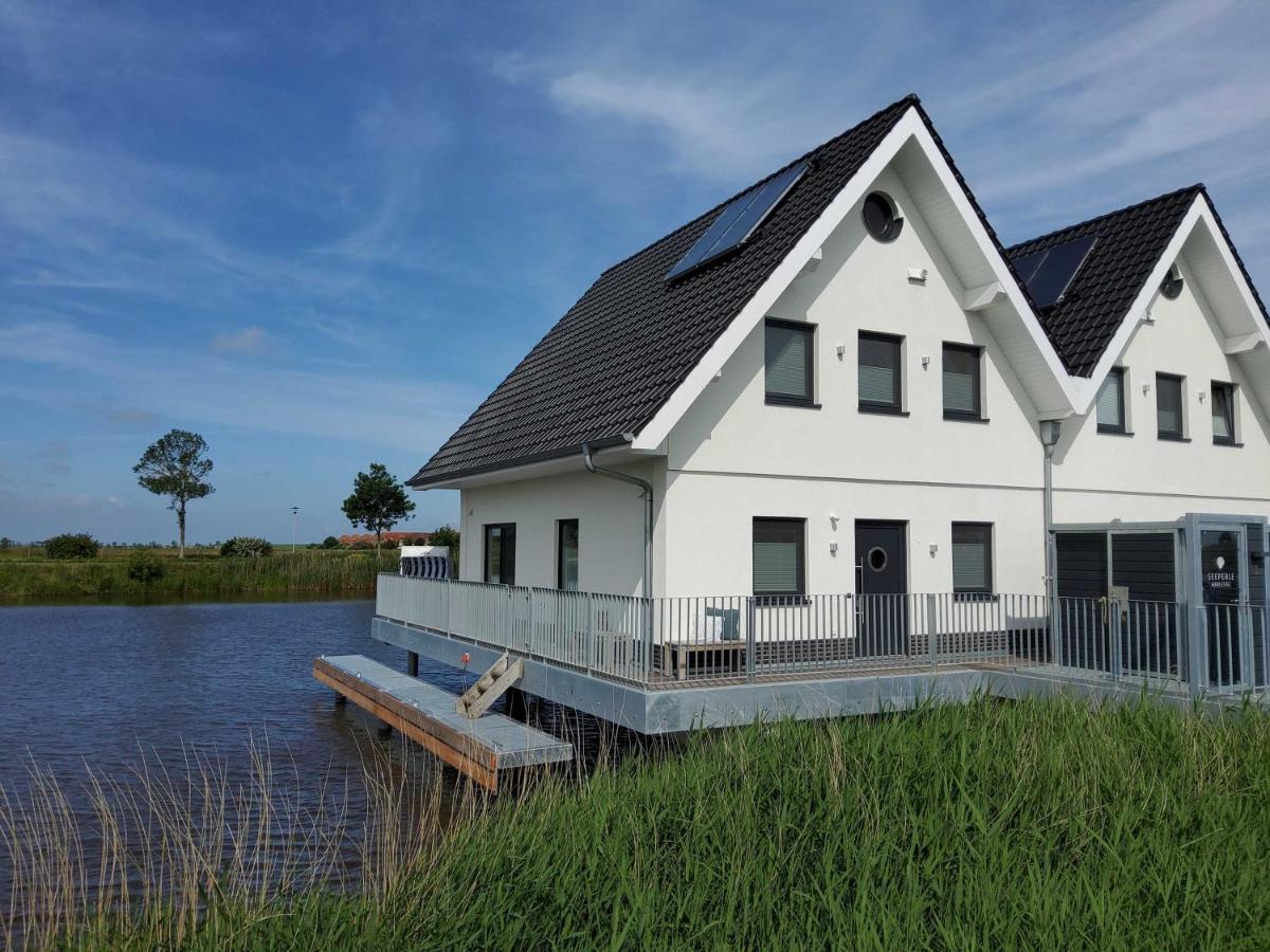 Nr 110 - Ferienhaus Seeperle Pfahlhaus Auf Der Harle Каролінензіль Екстер'єр фото
